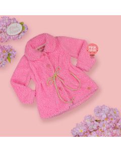 casaco-infantil-teddy-rosa-mon-sucre-com-cintinho-candy-color-frente