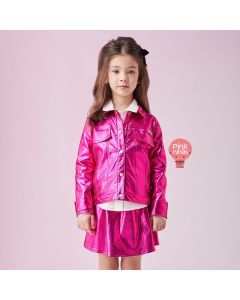 conjunto-infantil-anime-de-jaqueta-e-shorts-saia-pink-metalizado-fashionista-modelo