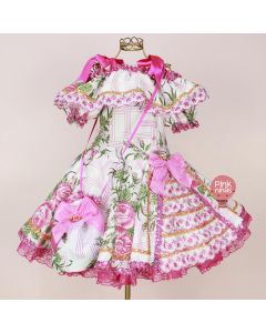 vestido-infantil-de-festa-junina-luxo-rosa-floral-barbie-core-bolsinha_01