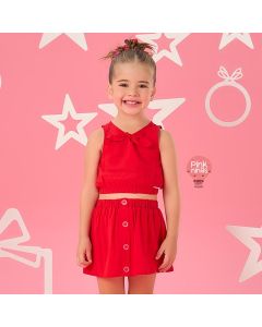 conjunto-infantil-vermelho-mon-sucre-de-blusa-e-shorts-saia-happy-luiza-modelo