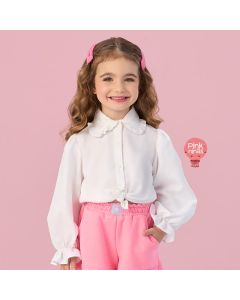 camisa-infantil-branca-mon-sucre-anelise-modelo