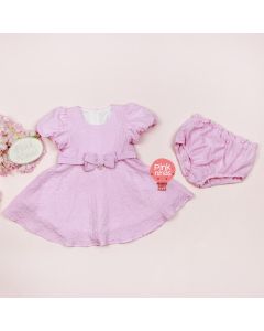 vestido-infantil-bebe-mon-sucre-rosa-smile-calcinha-frente