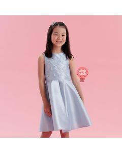 vestido-de-festa-infantil-azul-petit-cherie-sunshine-cristais-flores-borboletas-3d-modelo