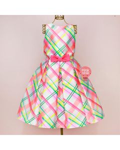 vestido-de-festa-infantil-multicolorido-petit-cherie-xadrez-lorena-frente