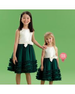 vestido-de-festa-infantil-off-white-e-verde-petit-cherie-plissado-celebration-modelo