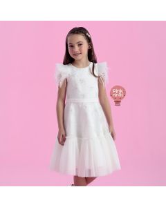 vestido-de-festa-infantil-luxo-branco-petit-cherie-flores-e-plumas-modelo