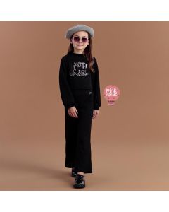 conjunto-infantil-preto-petit-cherie-tricot-fashion-modelo