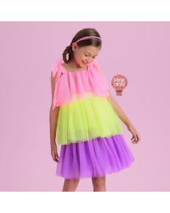 vestido-de-festa-infantil-multicolorido-petit-cherie-camadas-neon-tule-modelo