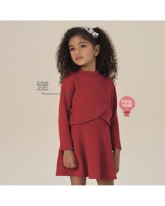 conjunto-infantil-vermelho-petit-cherie-de-blusa-e-saia-tipo-trico-modelo
