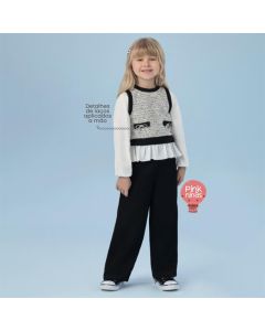 conjunto-infantil-preto-e-branco-petit-cherie-de-calca-e-camisa-colete-detalhe-lacinhos-modelo
