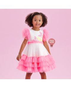 vestido-de-festa-infantil-branco-e-rosa-neon-petit-cherie-flores-bordadas-modelo