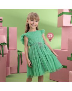 vestido-de-festa-infantil-verde-petit-cherie-tule-brilho-cintinho-estela-modelo