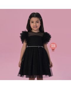 vestido-de-festa-infantil-preto-petit-cherie-tule-brilho-holografico-e-cintinho-modelo