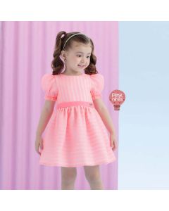 vestido-de-festa-infantil-rosa-neon-mon-sucre-beach-club-organza-listras-modelo