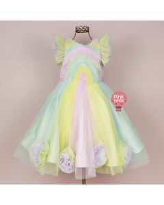 vestido-de-festa-infantil-luxo-candy-color-petit-cherie-atelie-arco-iris-flores-frente